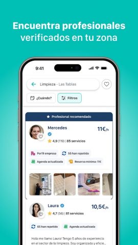 Webel – Servicios a domicilio для Android — скриншот 2