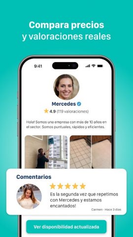Webel – Servicios a domicilio для Android — скриншот 3