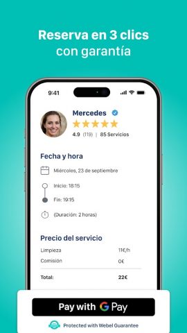 Webel – Servicios a domicilio для Android — скриншот 5