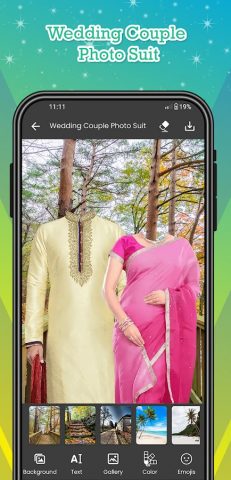 Wedding Couple Photo Suit для Android — скриншот 4