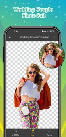 Wedding Couple Photo Suit для Android — скриншот 5