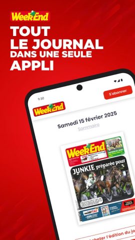 Week End: quinté et pronostic для Android — скриншот 1