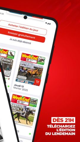 Week End: quinté et pronostic для Android — скриншот 2