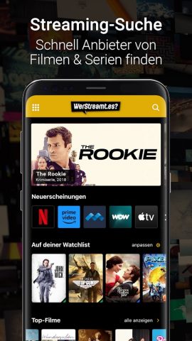 WerStreamt.es? Filme & Serien для Android — скриншот 1