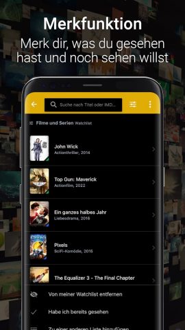 WerStreamt.es? Filme & Serien для Android — скриншот 3