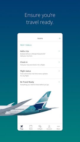 WestJet для Android — скриншот 5