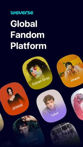 Weverse: Connect with Artists для Android — скриншот 1