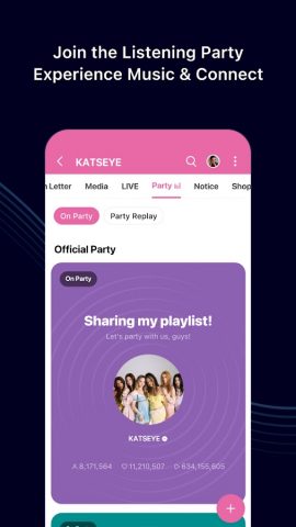 Weverse: Connect with Artists для Android — скриншот 4