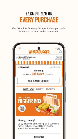 Whataburger для Android — скриншот 2