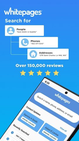 Whitepages Search, Find People для Android — скриншот 1