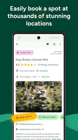 WikiCamps Australia для Android — скриншот 4