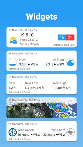 WillyWeather для Android — скриншот 5