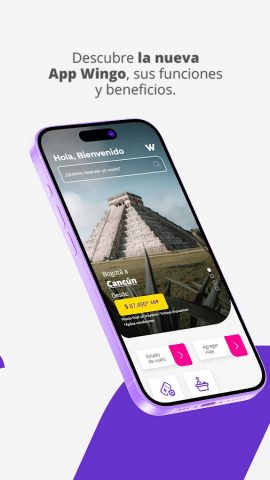 Wingo App для Android — скриншот 2