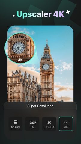 Winkit — AI Video Enhancer для Android — скриншот 3