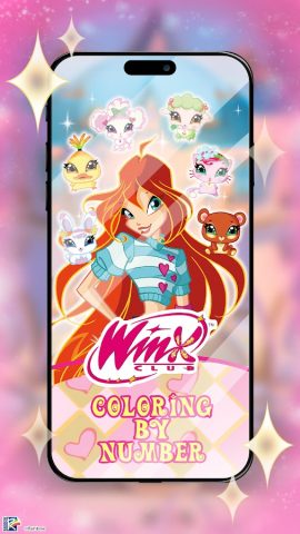 Winx Club: Мир раскрасок для Android — скриншот 1