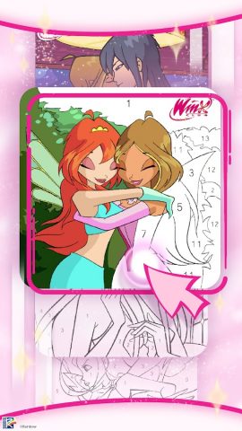 Winx Club: Мир раскрасок для Android — скриншот 2