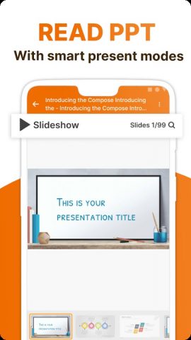 Word-Excel-PDF-PPT Docs Reader для Android — скриншот 4