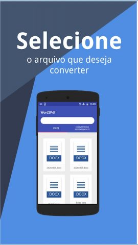 Word2Pdf: Juntar/Converter PDF для Android — скриншот 1