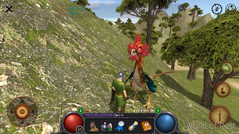 World Of Rest: Online RPG для Android — скриншот 5