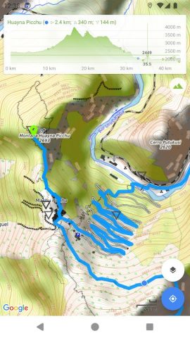 World Topo Map для Android — скриншот 3