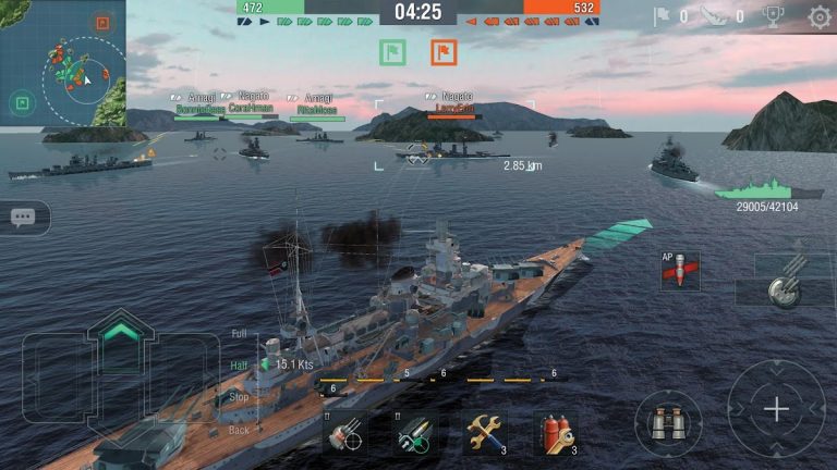 World of Warships Blitz War для Android — скриншот 5