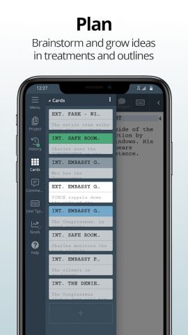 WriterDuet для Android — скриншот 3