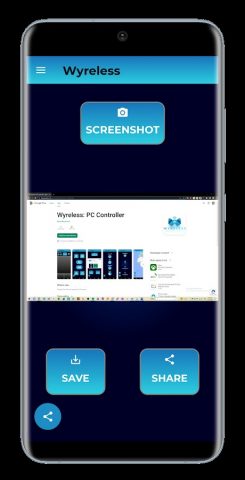 Wyreless: PC Remote Controller для Android — скриншот 3