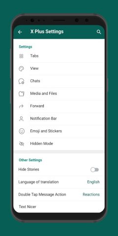 X Plus Tel: Calls & Messages для Android — скриншот 4