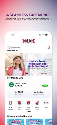 XOX 5G для Android — скриншот 1