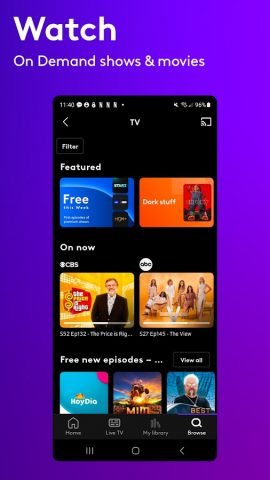 Xfinity Stream для Android — скриншот 4