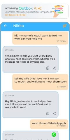 Xmail — AI Email & Chat для Android — скриншот 1