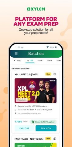 Xylem Learning App для Android — скриншот 2