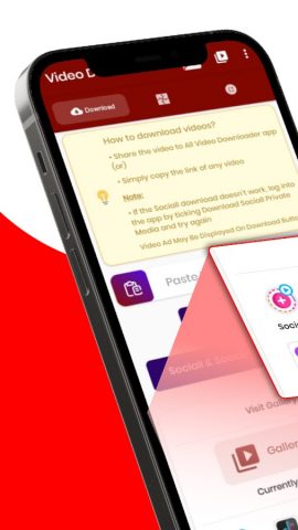 Y2 Mate : All video downloader для Android — скриншот 1