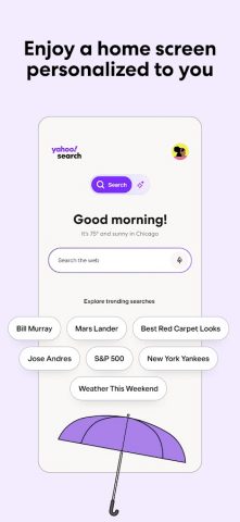 Yahoo Search: Discover More для Android — скриншот 2