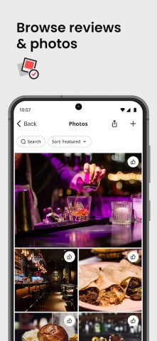 Yelp: Food, Delivery & Reviews для Android — скриншот 2