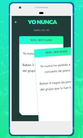 Yo Nunca (Juego para beber) для Android — скриншот 3