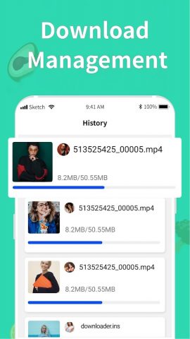 Загрузчик видео для Android — скриншот 3