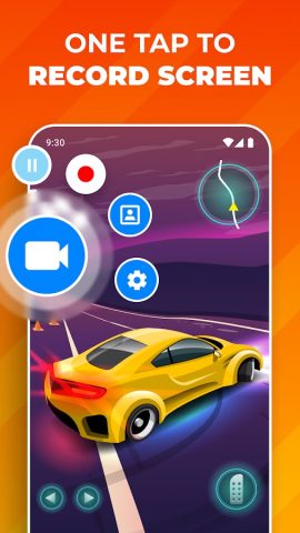 Запись экрана: Facecam Audio для Android — скриншот 5