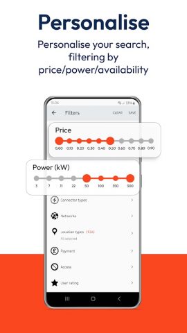 Zapmap: EV charging points map для Android — скриншот 3