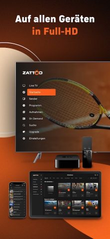 Zattoo — TV Streaming App для Android — скриншот 5