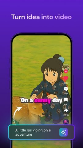 Zeemo:AI video maker & Caption для Android — скриншот 2