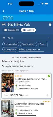 Zeno для Android — скриншот 3