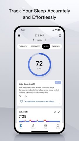 Zepp для Android — скриншот 3