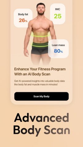 Zing AI: Home & Gym Workouts для Android — скриншот 2