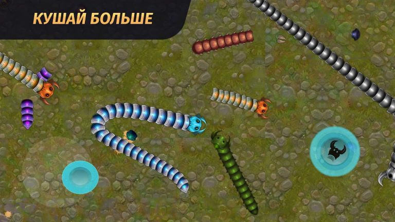 Змейка Онлайн: Игра червячки для Android — скриншот 3