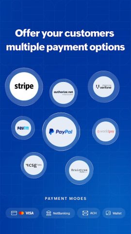 Zoho Invoice — Invoicing App для Android — скриншот 5