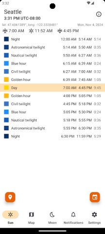 Золотой час для Android — скриншот 1