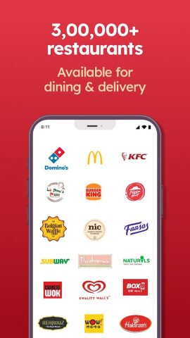 Zomato: Food Delivery & Dining для Android — скриншот 2