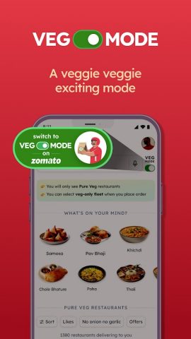 Zomato: Food Delivery & Dining для Android — скриншот 4