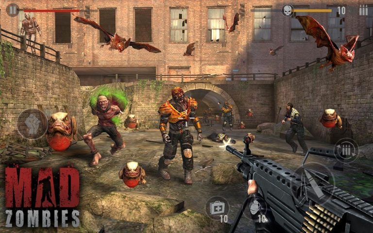 Зомби : Mad Zombies для Android — скриншот 5